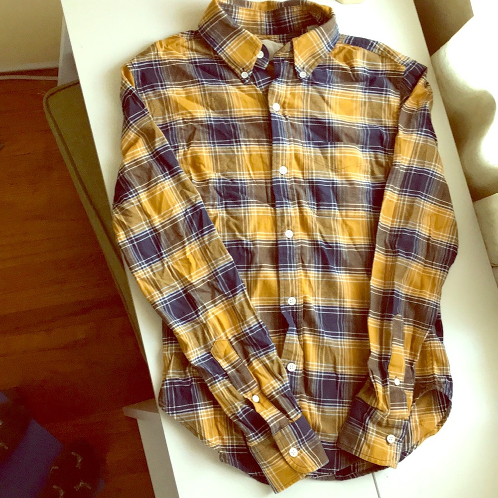 Men’s Band of Outsiders Plaid Button Down Shirt